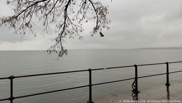 ++ THEMENBILD ++ Bodensee-Wasserstand bei Bregenz auf winterlichem Rekordwert