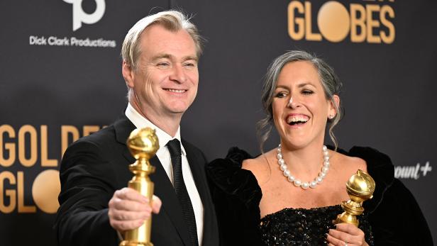 Christopher Nolan freut sich über Golden Globes für "Oppenheimer"