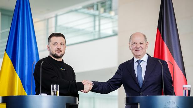 Selenskyj trifft Scholz am Freitag in Berlin