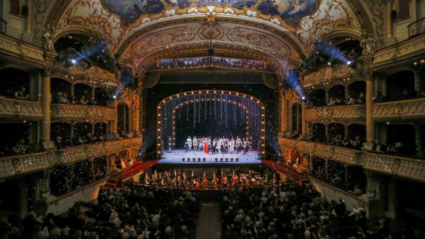 Oper Graz in vollem Glanz, 2018 bei Verleihung des Musiktheaterpreises