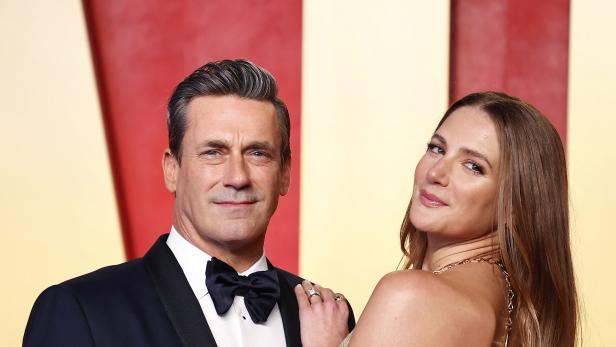 Jon Hamm und Anna Osceola sind seit einem Jahr verheiratet