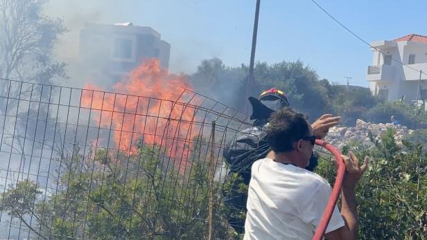 Feuerwehrmann aus OÖ half im Urlaub auf Kreta aus