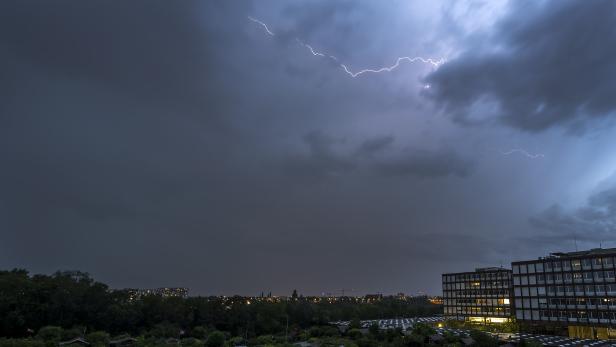 Unwetter zogen über die Schweiz