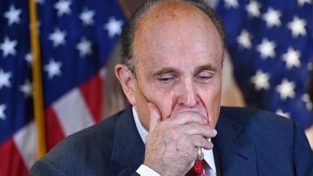 Rudy Giuliani machte falsche Behauptungen zur Präsidentenwahl