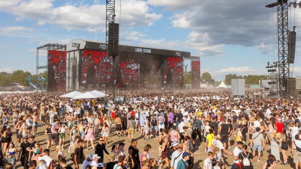 Gute Stimmung beim "Rolling Loud Europe" Festival