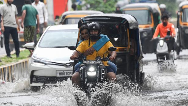 Überschwemmungen in Mumbai