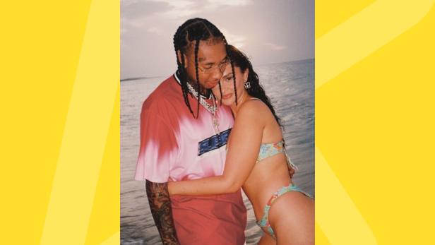 Der Rapper schwebt laut einem neuen Posting im Liebesglück. Tyga postete heiße Fotos mit Sängerin Sabrina Claudio.