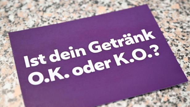 Sujets vergangener Kampagnen zum Thema K.O.-Tropfen