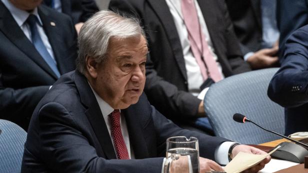 António Guterres: "Die halbe Strecke zum Siedepunkt"