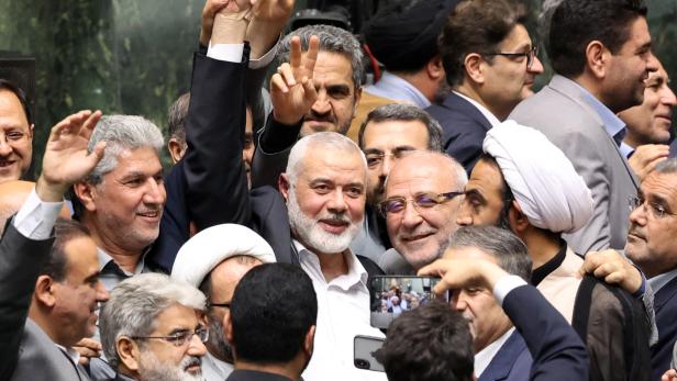 Vor seinem Tod war Hamas-Führer Haniyeh noch im Teheraner Parlament