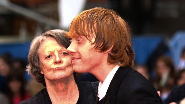 Potter-Stars wie Rupert Grint erinnern sich liebevoll an Smith (l.)