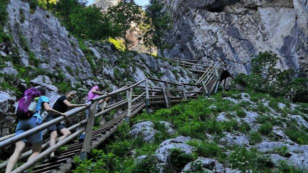 Die Bärenschützklamm bei Mixnitz