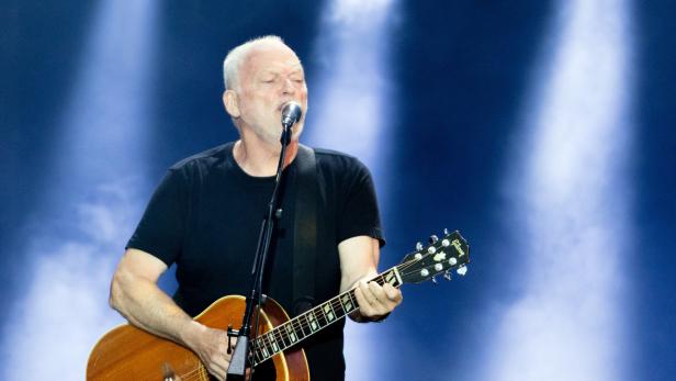 David Gilmour 2016 bei seinem letzten Wien-Konzert