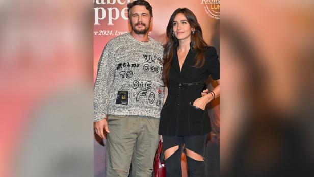 James Franco mit Izabel Pakzad in Lyon.