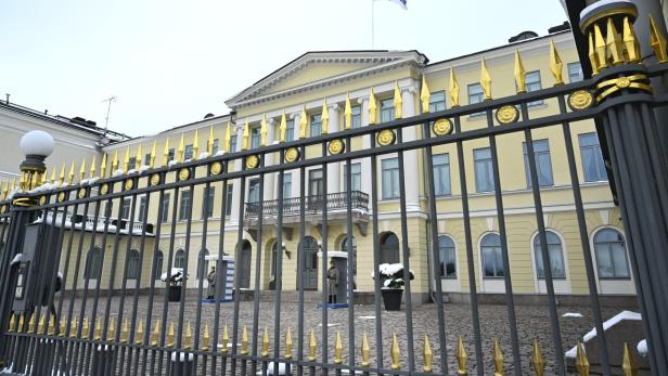 Die Beratungen finden im Präsidentenpalast von Helsinki statt