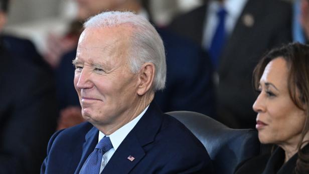 Bisheriger US-Präsident Joe Biden bei Trump-Angelobung