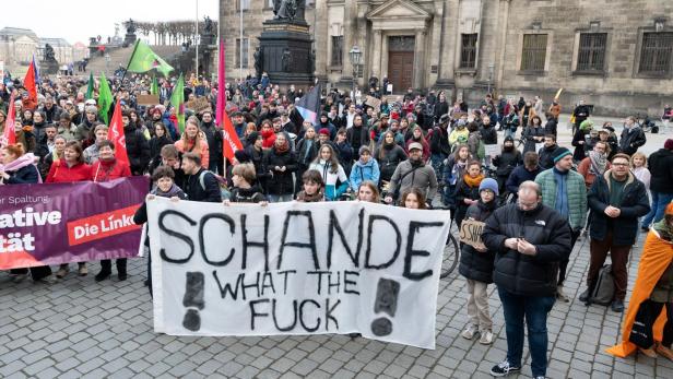 Proteste in ganz Deutschland