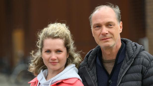 Cornelia Gröschel und Martin Brambach als Dresdner "Tatort"-Duo