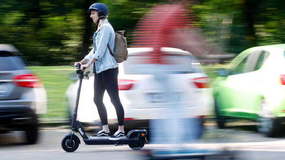 Betrunkene in München lieben Elektroroller