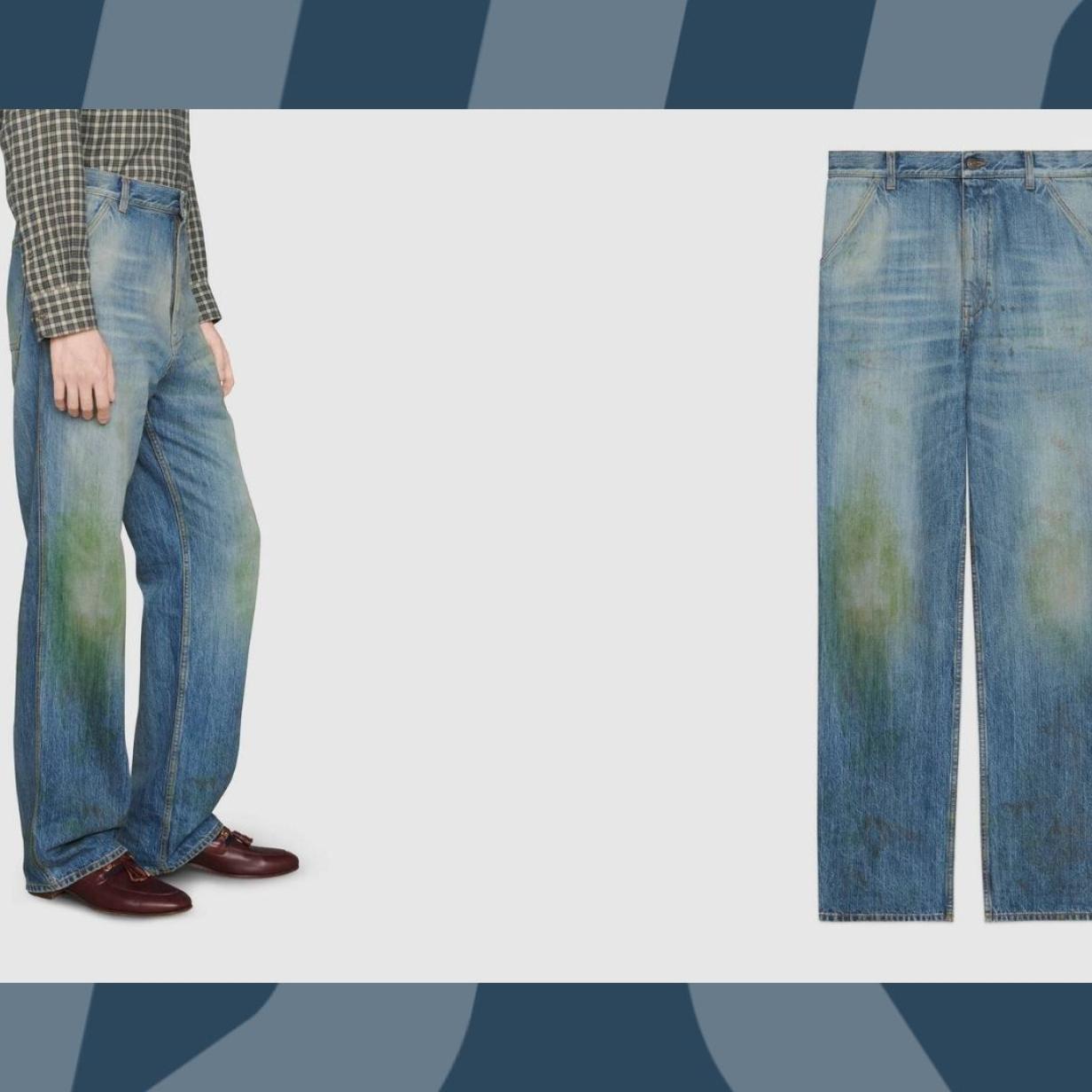 Gucci Verkauft Jeans Mit Grasflecken Um 680 Euro