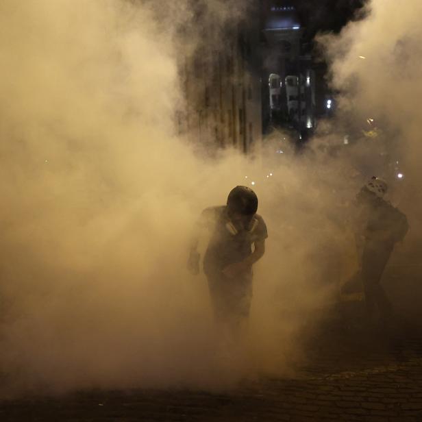 Georgische Polizei verwendete Tränengas gegen Demonstrante
