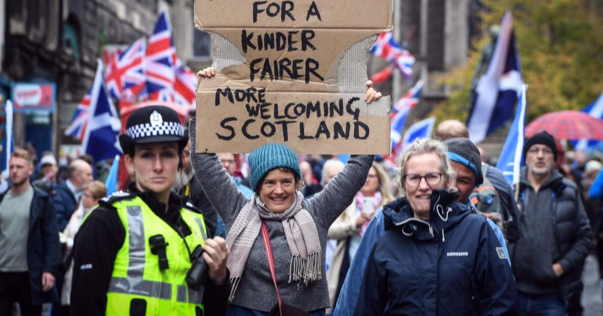 Tausende bei Unabhängigkeits-Demonstration in Schottland