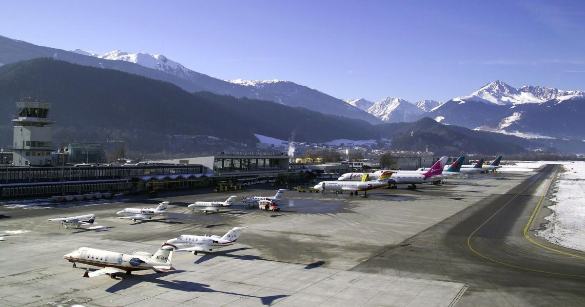 Coronavirus Flughafen Innsbruck Stellt Den Betrieb Ein