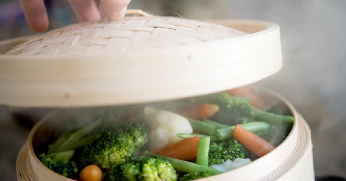 Dämpfen gart Lebensmittel besonders schonend