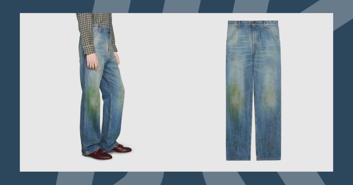 Gucci Verkauft Jeans Mit Grasflecken Um 680 Euro