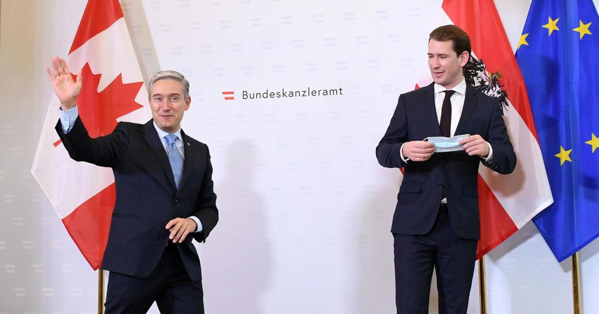 Kanadas Außenminister zu Besuch in Wien