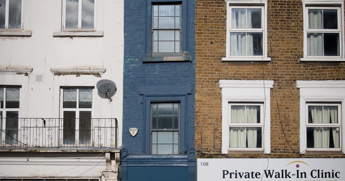 Schmalstes Haus Londons wird verkauft
