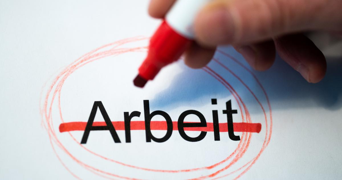 Arbeitslosigkeit diese Woche wieder etwas gesunken