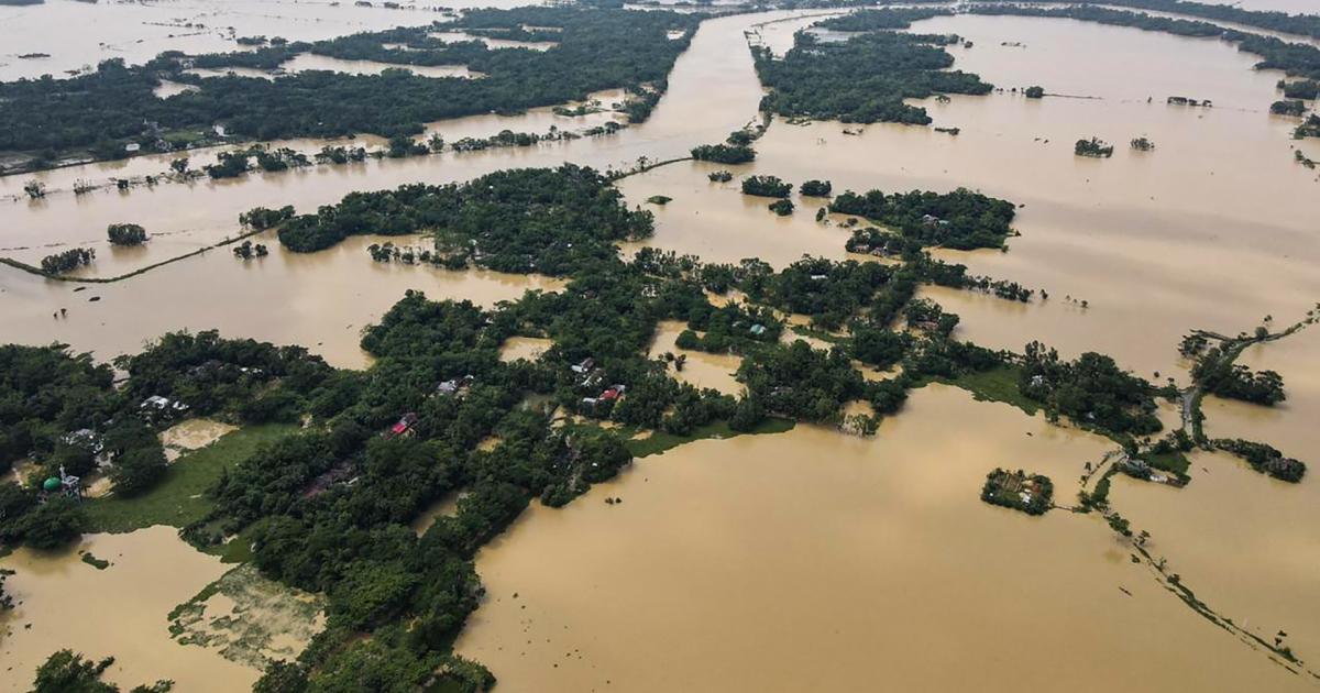 Dozens dead after floods in Bangladesh and India