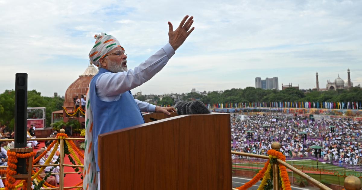 India marks 75 years of independence – Modi talks about progress