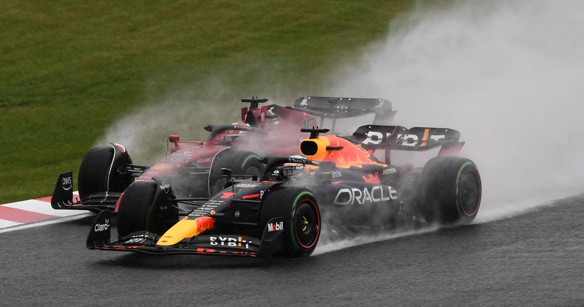 Verstappen wins the shortened Japanese GP after the rain break