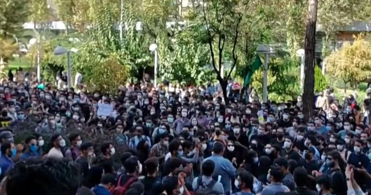 Iran Sicherheitskräfte gehen gegen Studierende vor