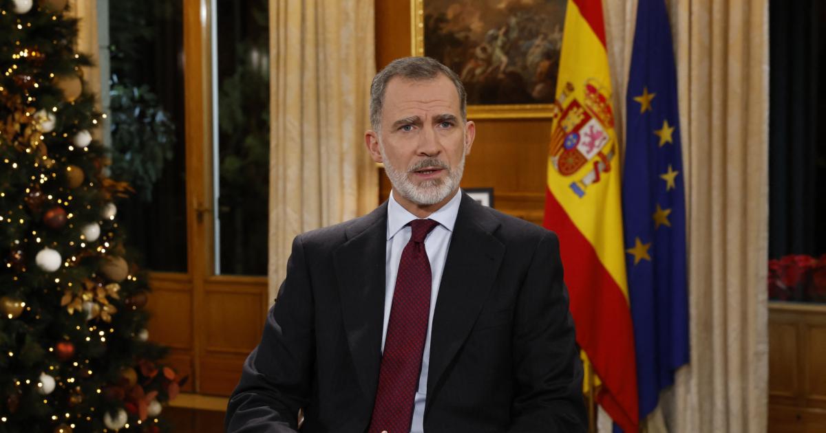 El rey Felipe de España denuncia la guerra en Ucrania