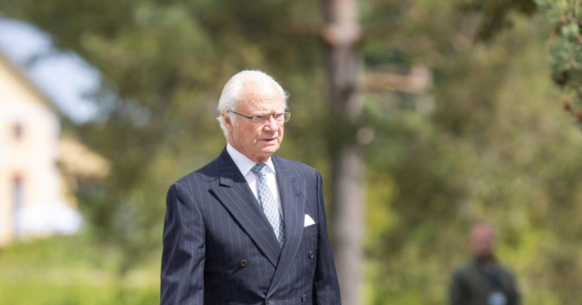 Schwedischer König Carl Gustaf Nach Herz Op Wieder Zu Hause 6813