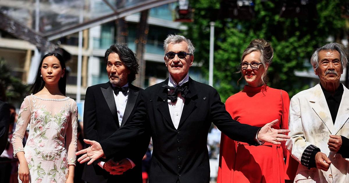 Wim Wenders feiert Premiere von "Perfect Days" in Cannes
