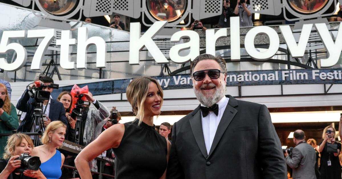Filmový festival v Karlových Varech odstartovala hollywoodská hvězda Crowe
